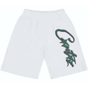 Corteiz Allstarz Shorts in White-Green