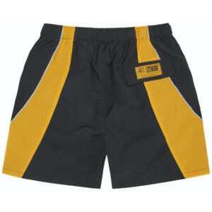 Corteiz Spring Shorts in Black-Yellow