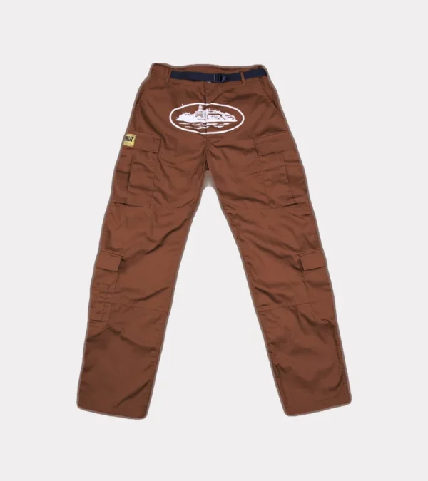 Corteiz Brown Cargo Pants